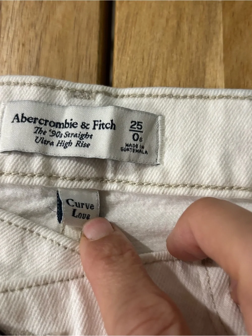 A&F The 90’s Straight Ultra HR‎